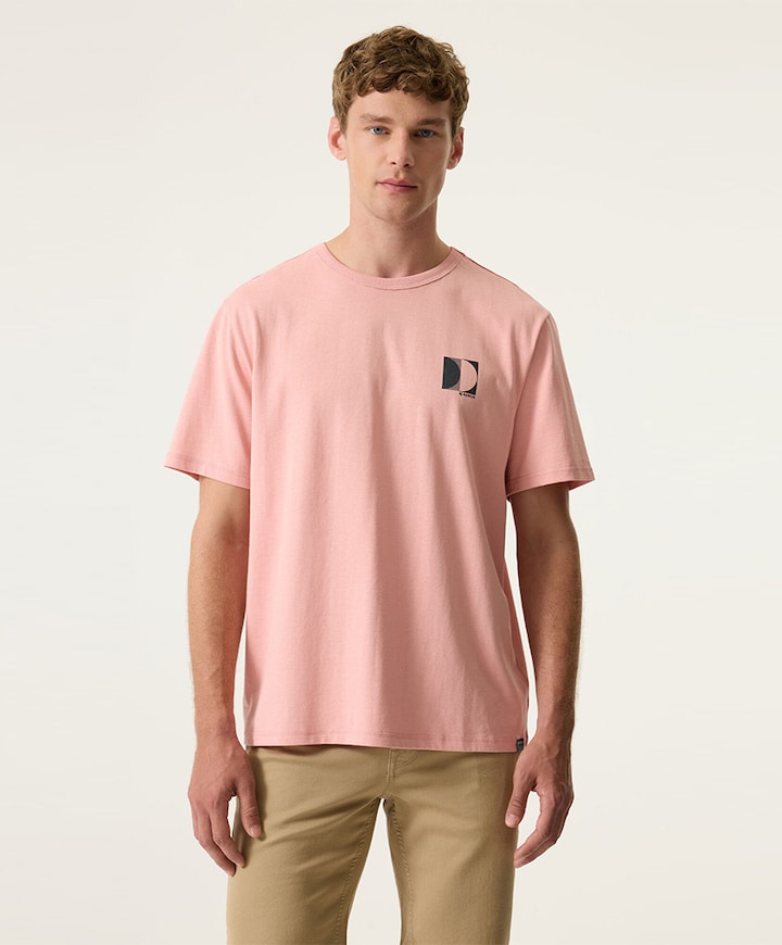 Heren T-shirt roze