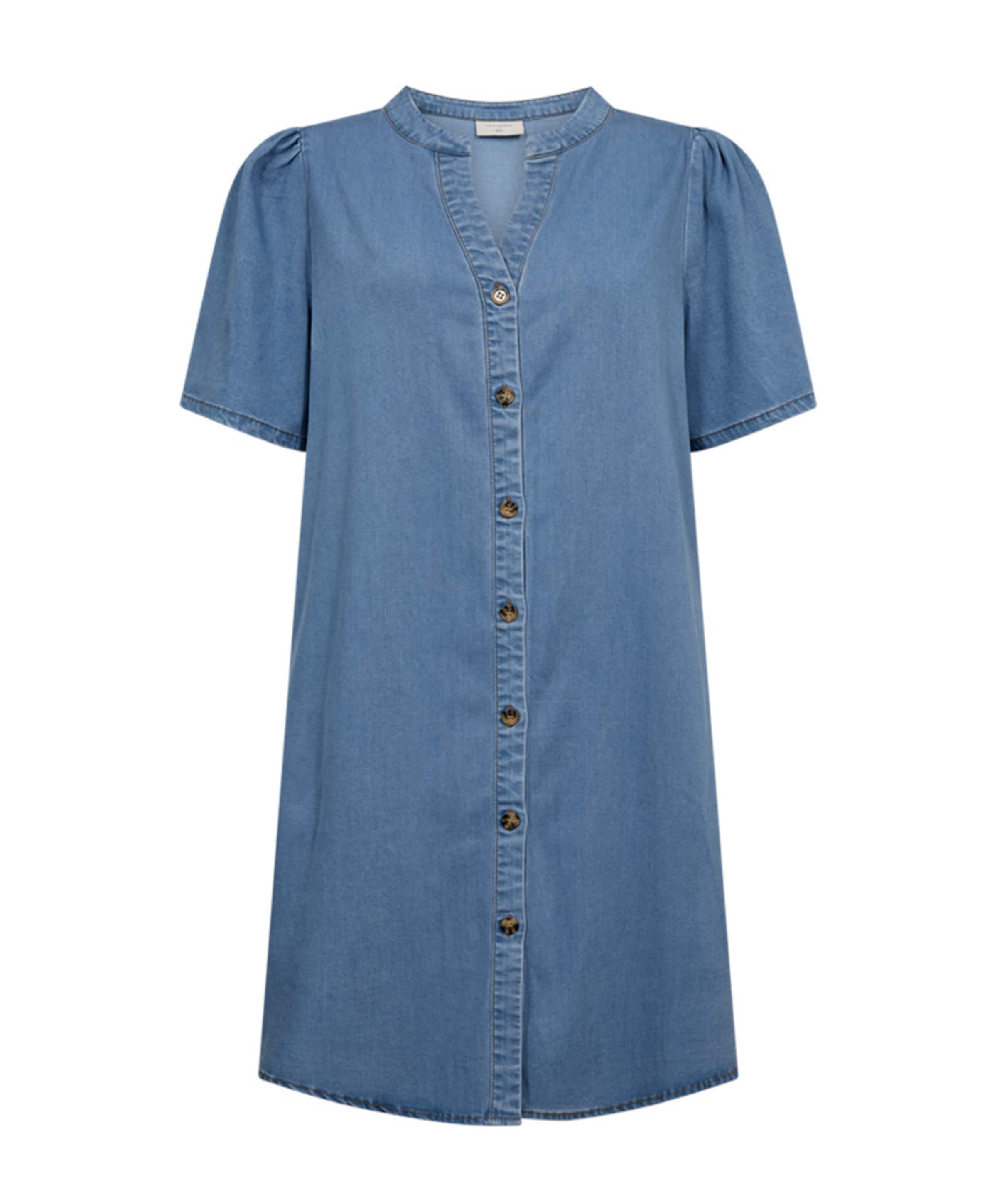 Dames jurk blauw