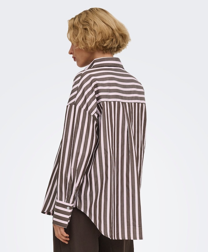Dames blouse bruin