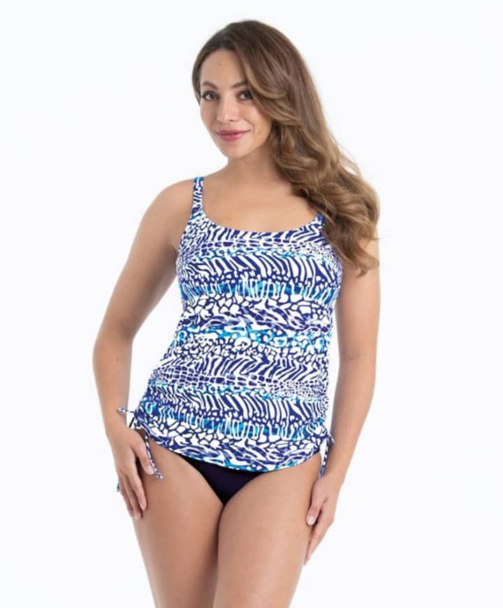 Dames bikinitop blauw