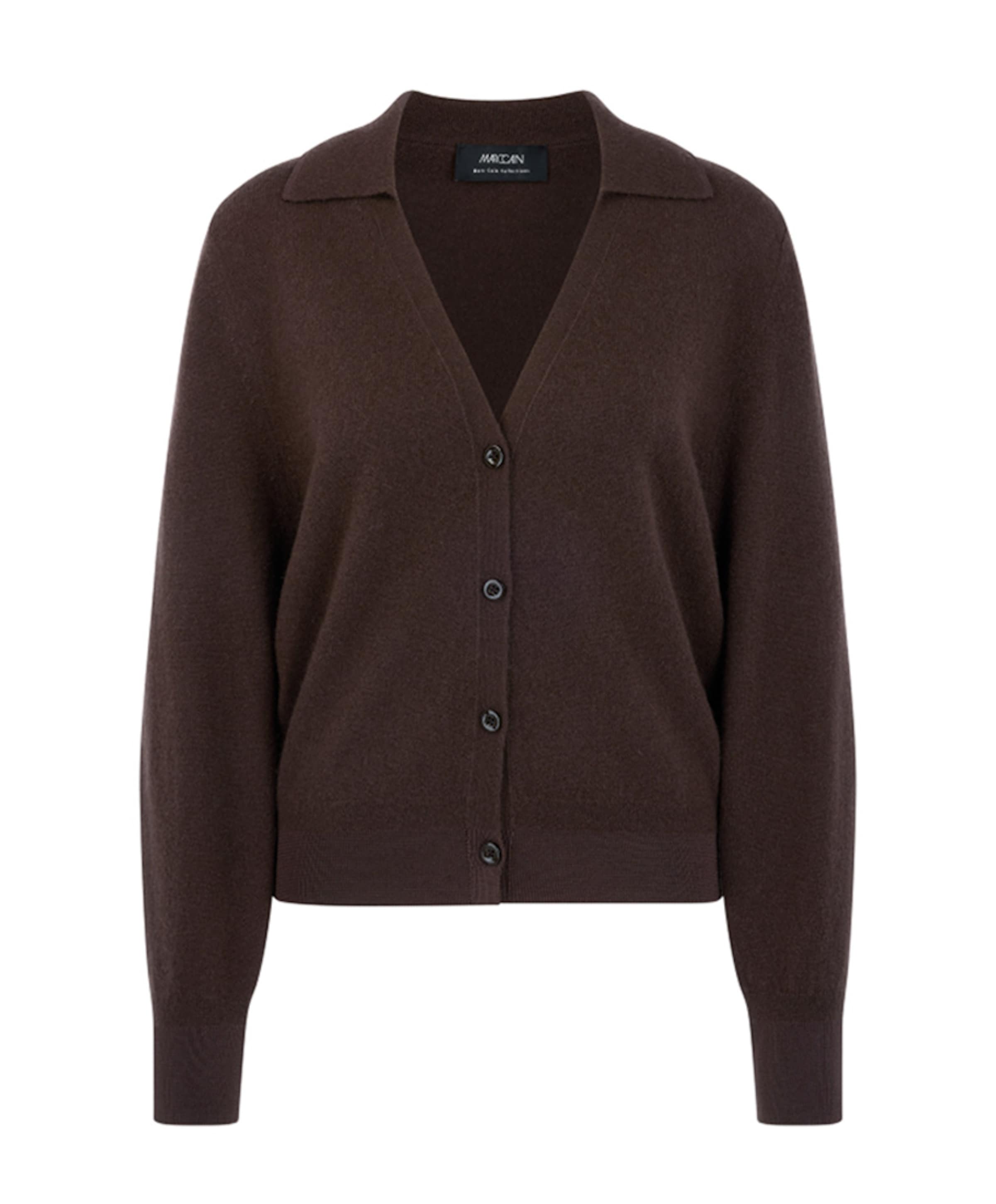 Dames vest bruin