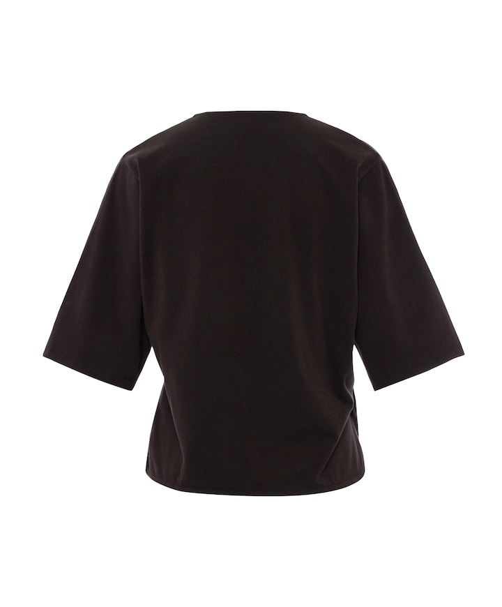Dames top bruin
