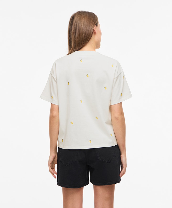 Dames T-shirt ecru