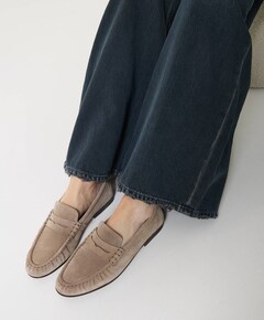 Penny dames loafers grijs