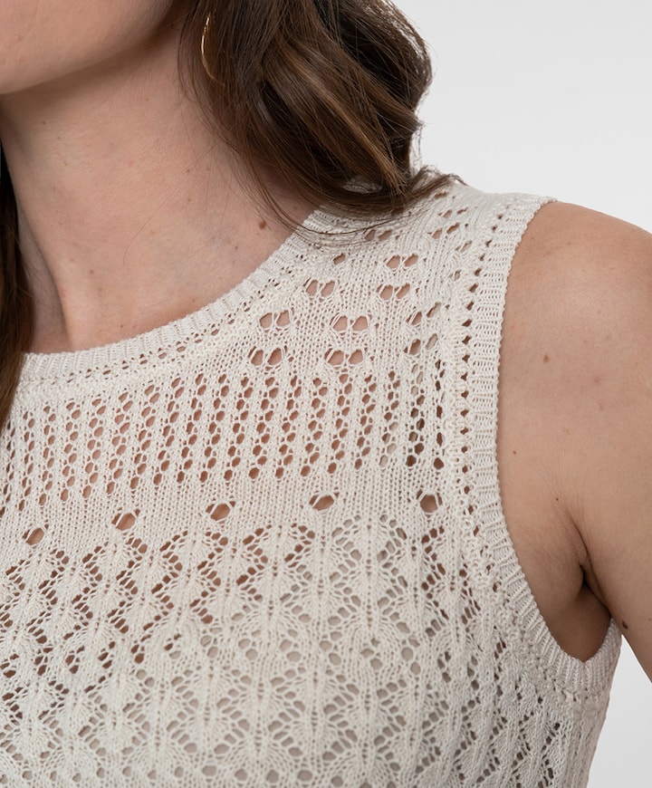 Dames trui beige
