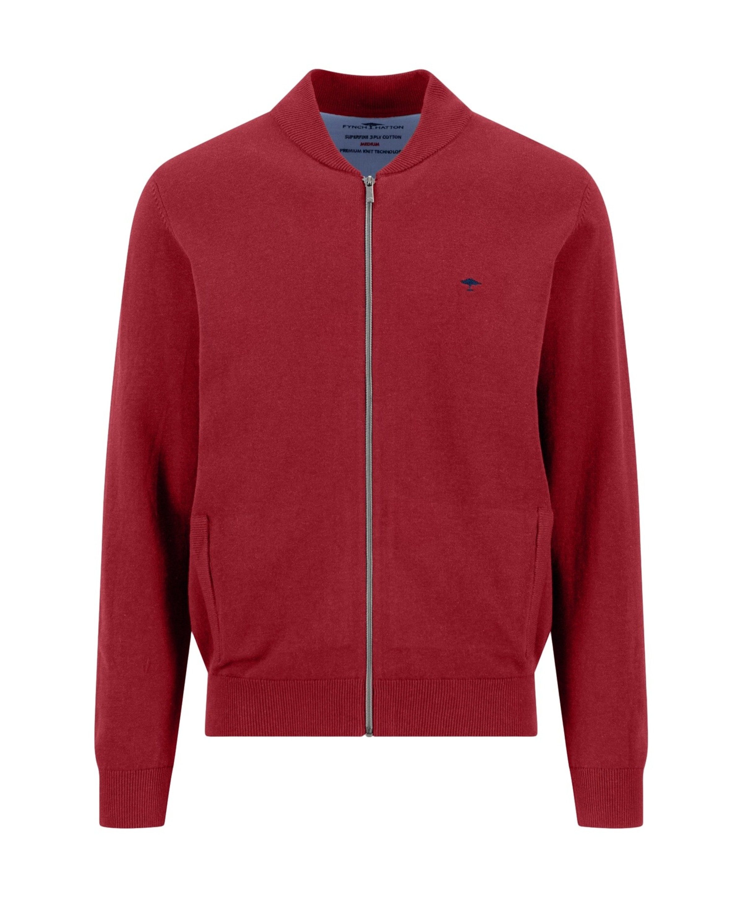 Heren vest rood