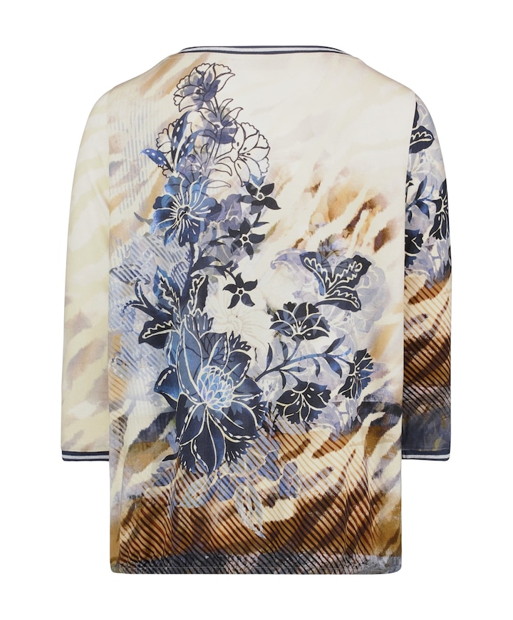 Dames longsleeve beige