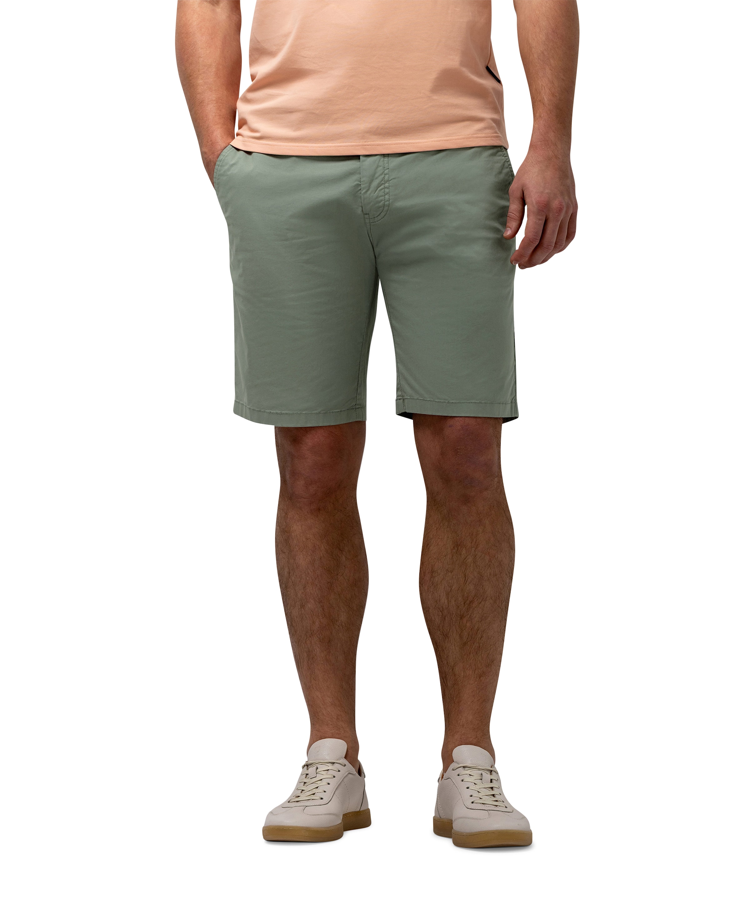 Bermuda Plain heren korte broek groen