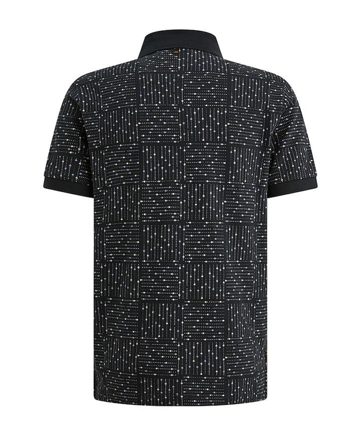 Heren polo grijs
