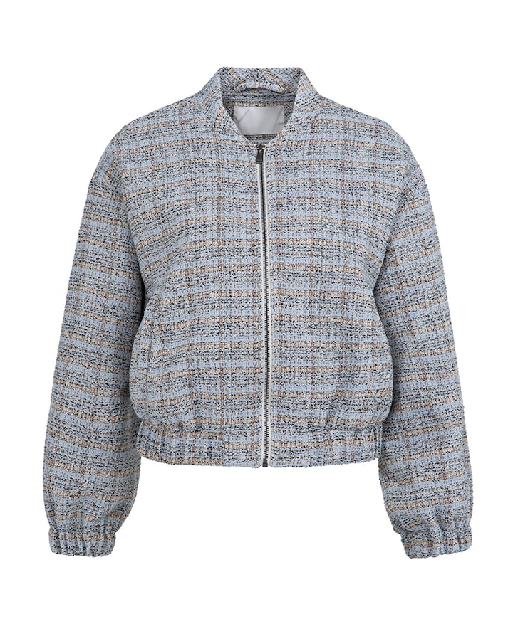 Dames jas blauw