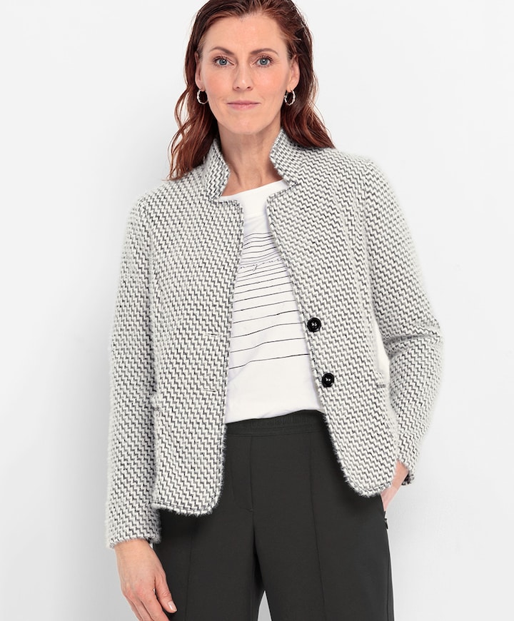 Dames blazer zwart