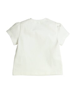 Meisjes t-shirt ecru