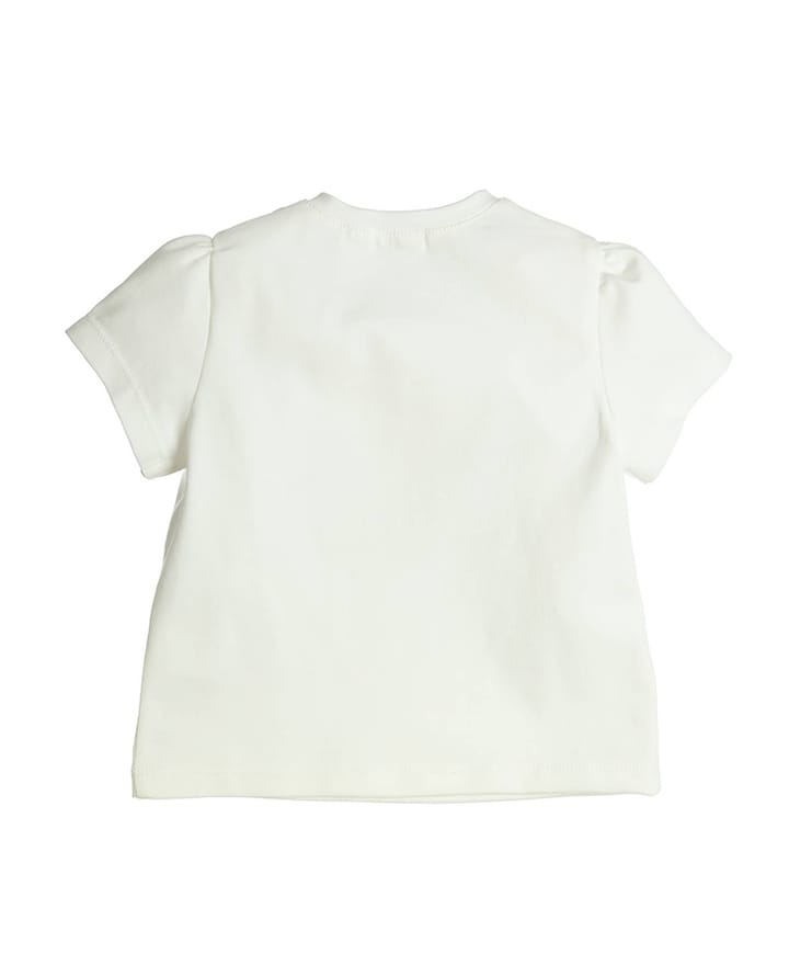 Meisjes t-shirt ecru