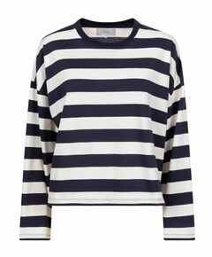 Dames longsleeve blauw