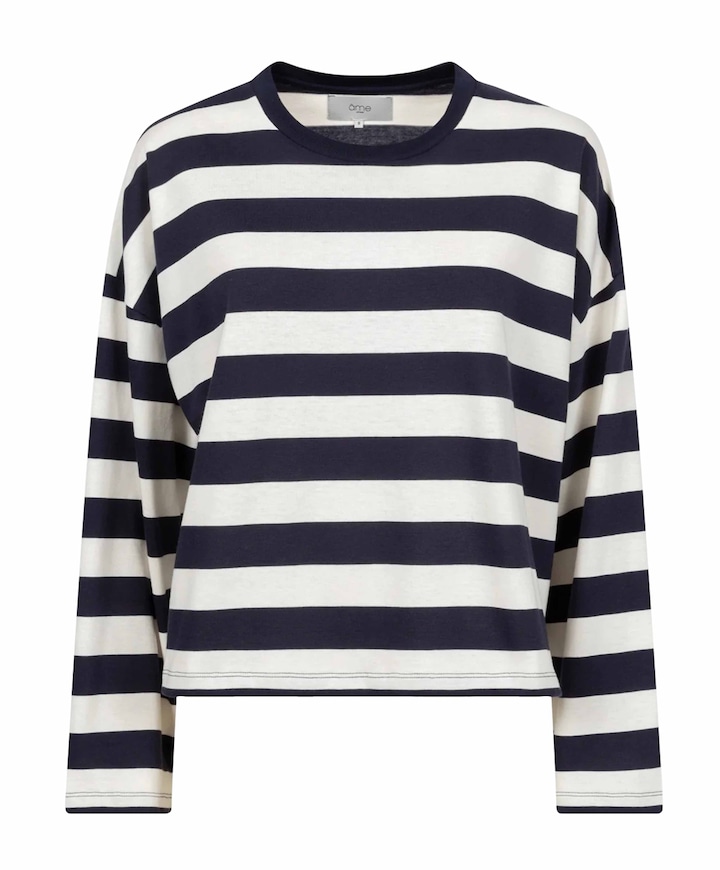 Dames longsleeve blauw