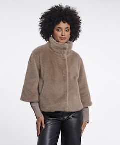 Dames jas beige