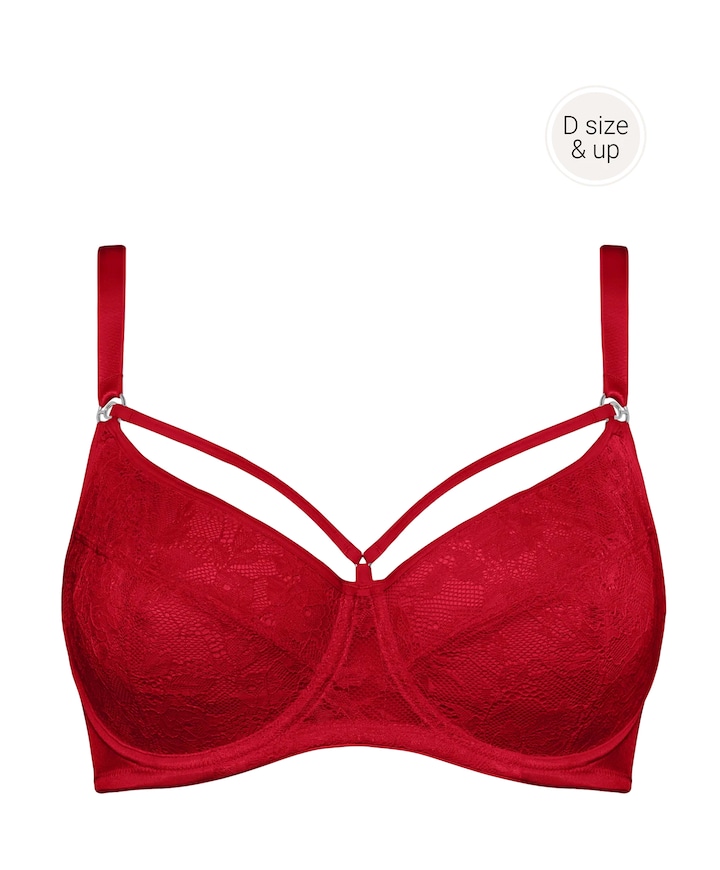 Dames bh rood