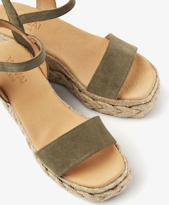 Capri Neva dames sandalets groen