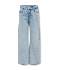 KOGCOBAIN RHINESTONE WIDE DNM AZG meisjes jeans blauw
