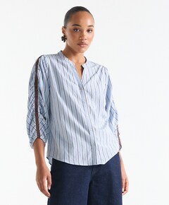 Dames blouse blauw