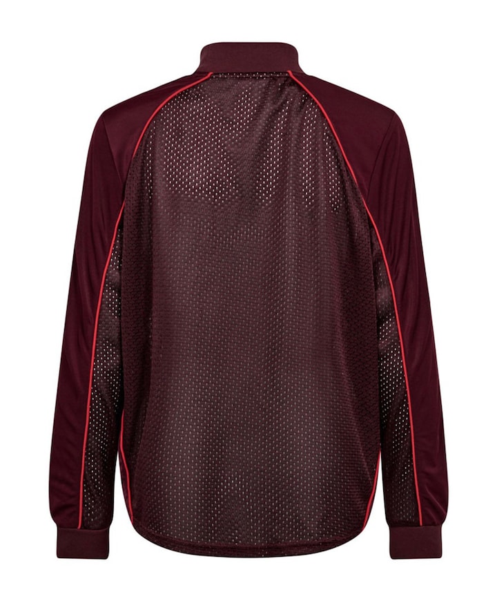 Dames longsleeve bordeaux