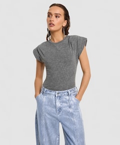 Dames body grijs