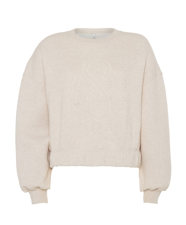 Dames sweater beige