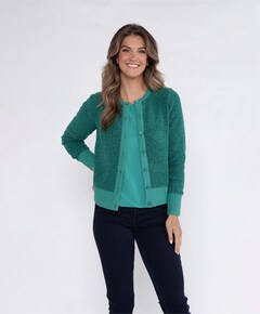 Dames vest groen