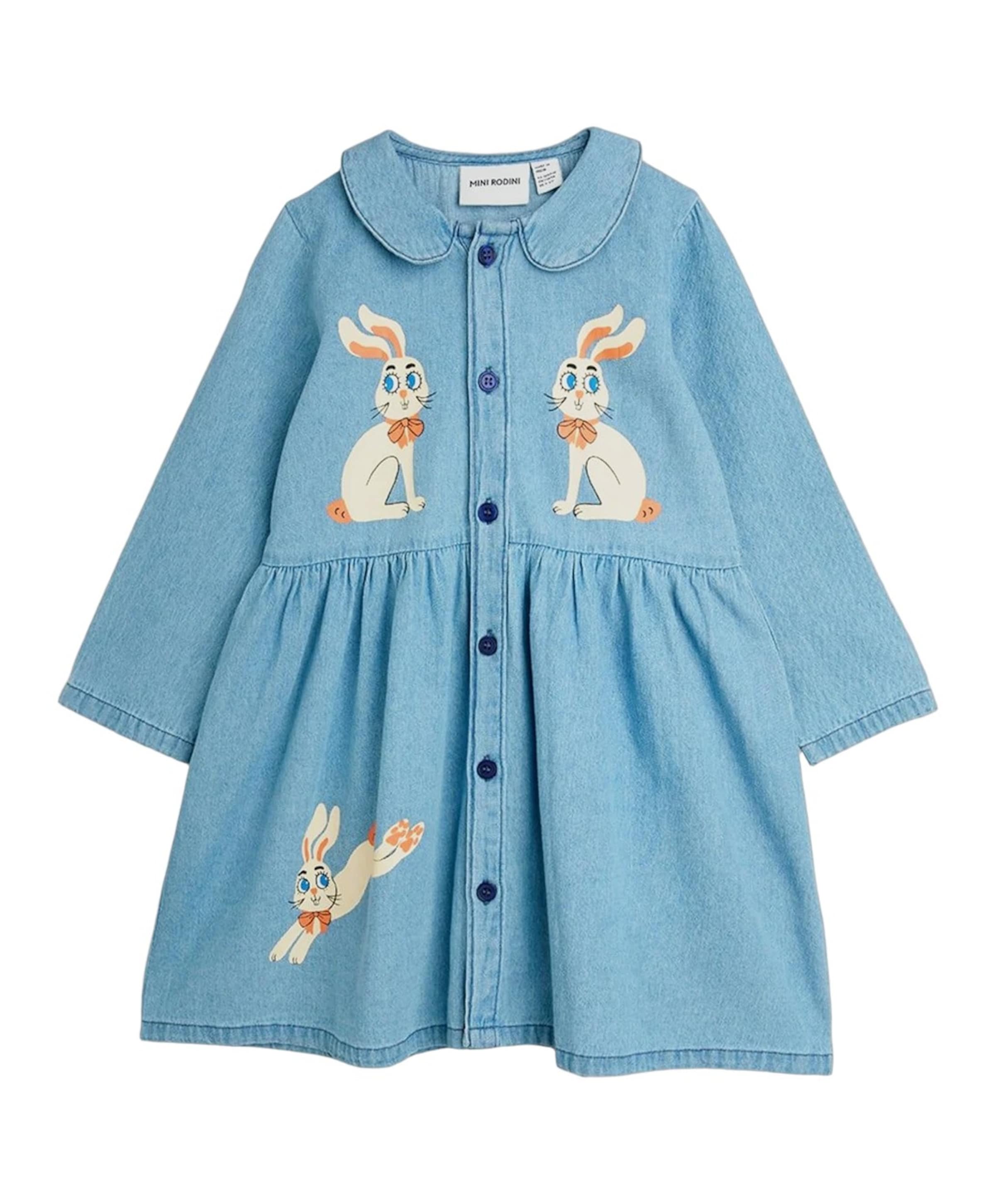 Meisjes jurk blauw