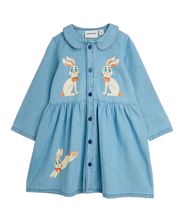 Meisjes jurk blauw