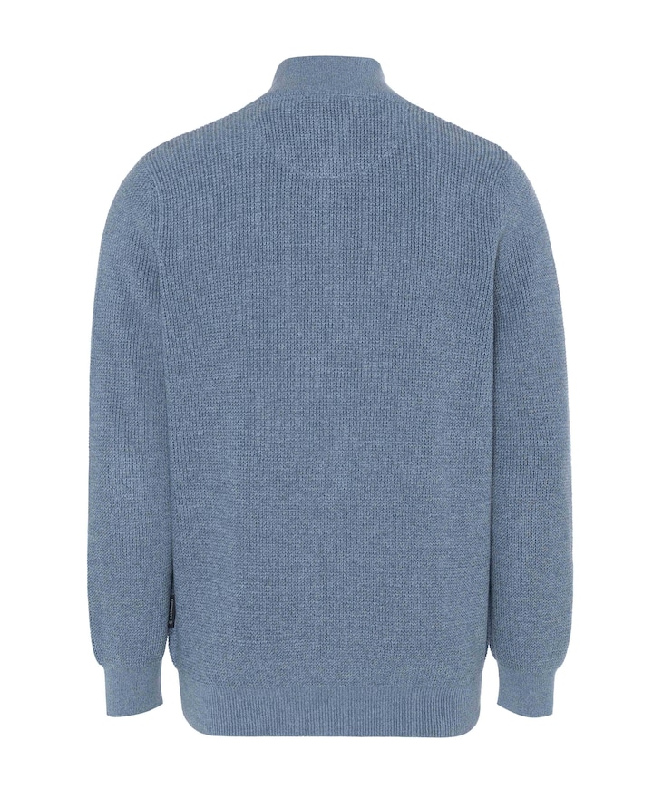 Heren vest blauw