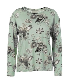 Dames pyjamatop groen