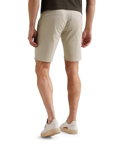 SPECTOR CHINO SHORTS FANCY STRUCTU heren korte broek wit