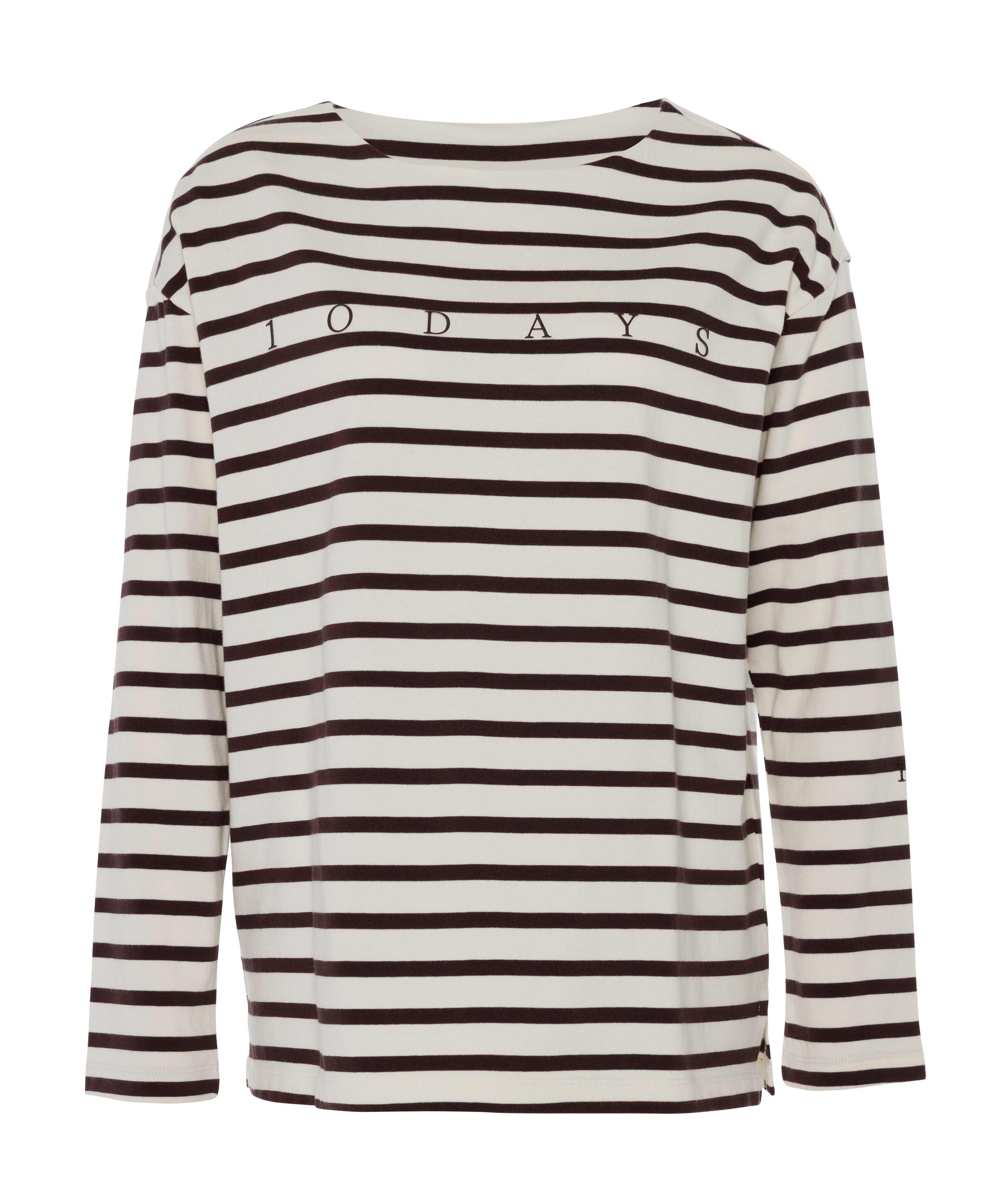 Dames longsleeve ecru