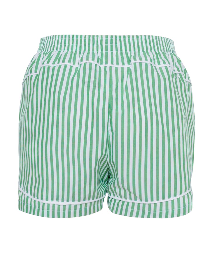 Dames pyjamashort groen