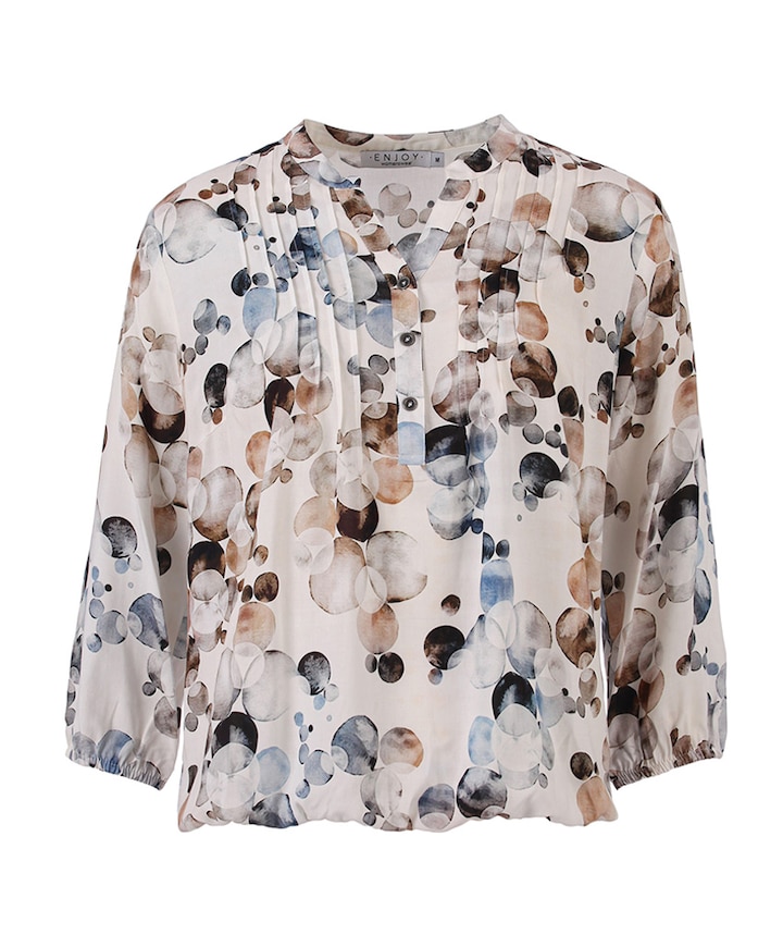 Dames blouse bruin