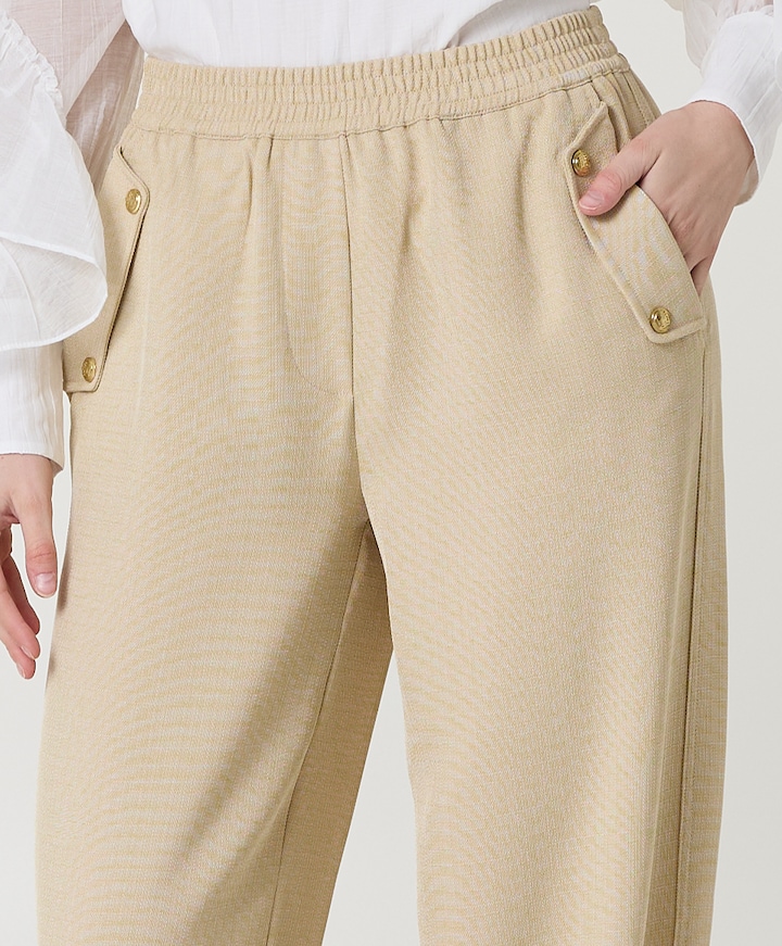 Mina dames broek beige