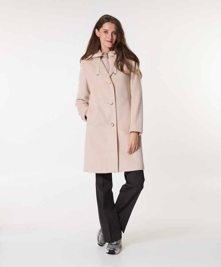 Dames jas beige