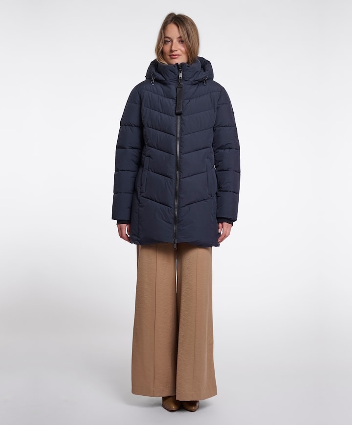 Dames jas blauw