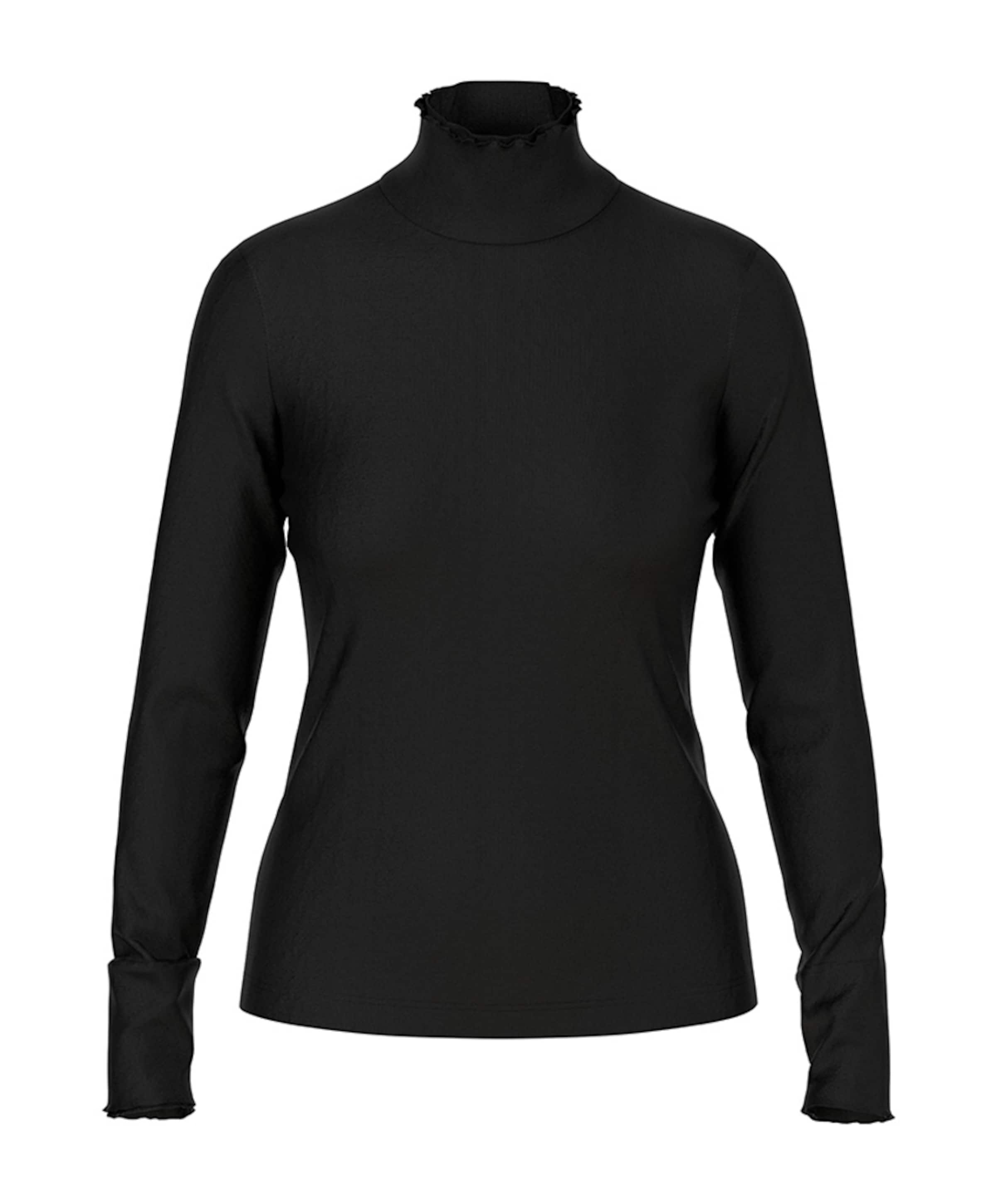 Dames longsleeve zwart