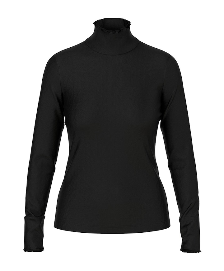 Dames longsleeve zwart