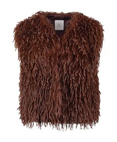 Dames gilet bruin