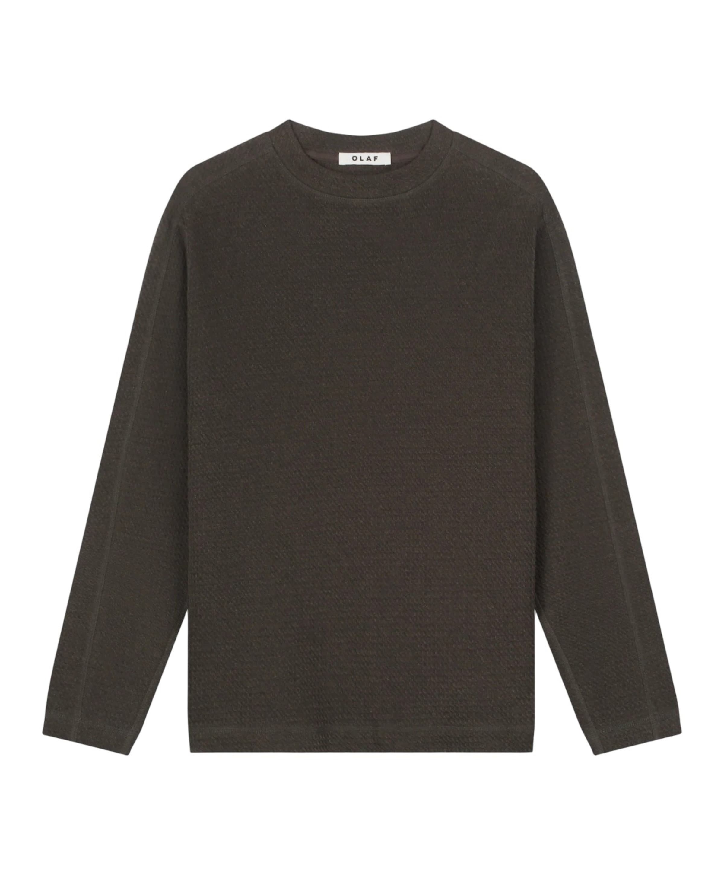 Heren sweater bruin