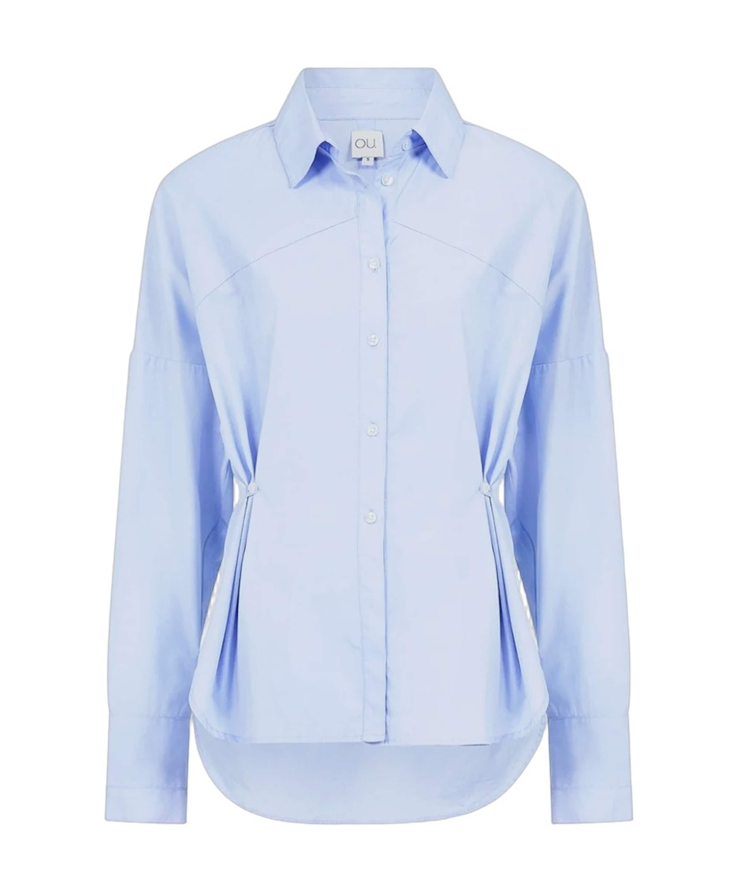 Dames blouse blauw