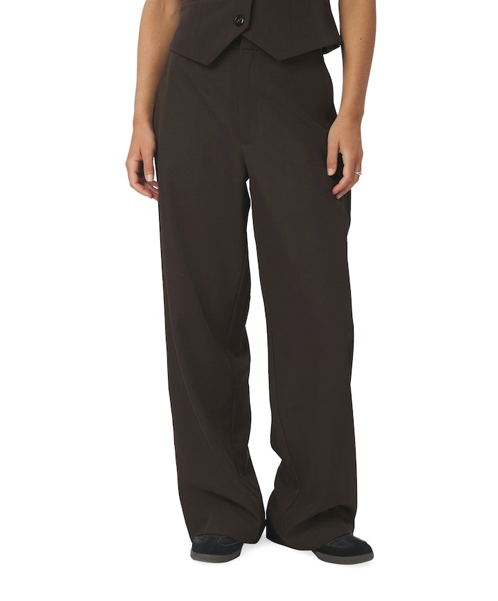 Emmett Structure dames broek bruin