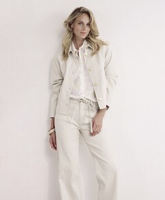 Dames jas beige