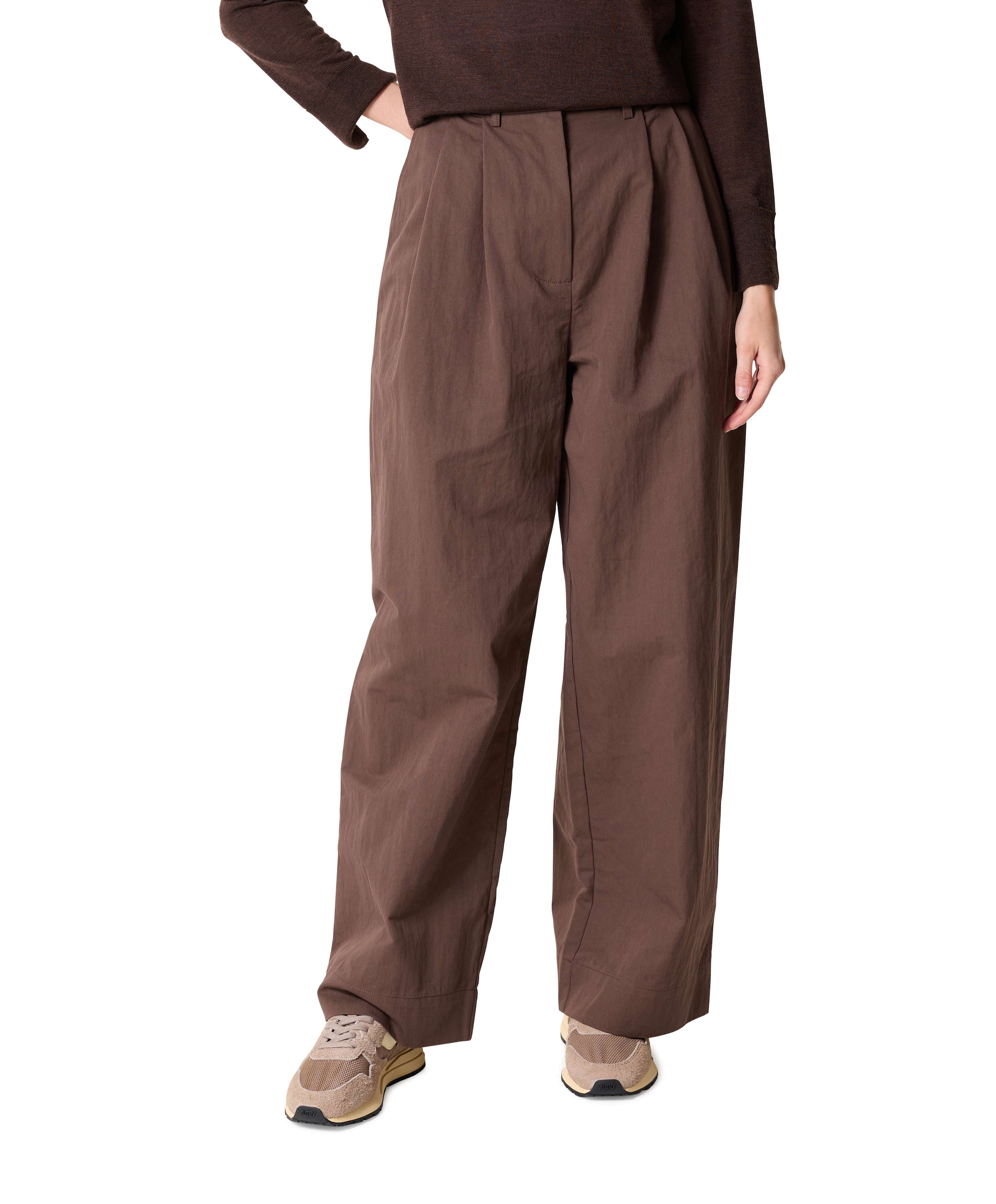 Jammer dames pantalon bruin