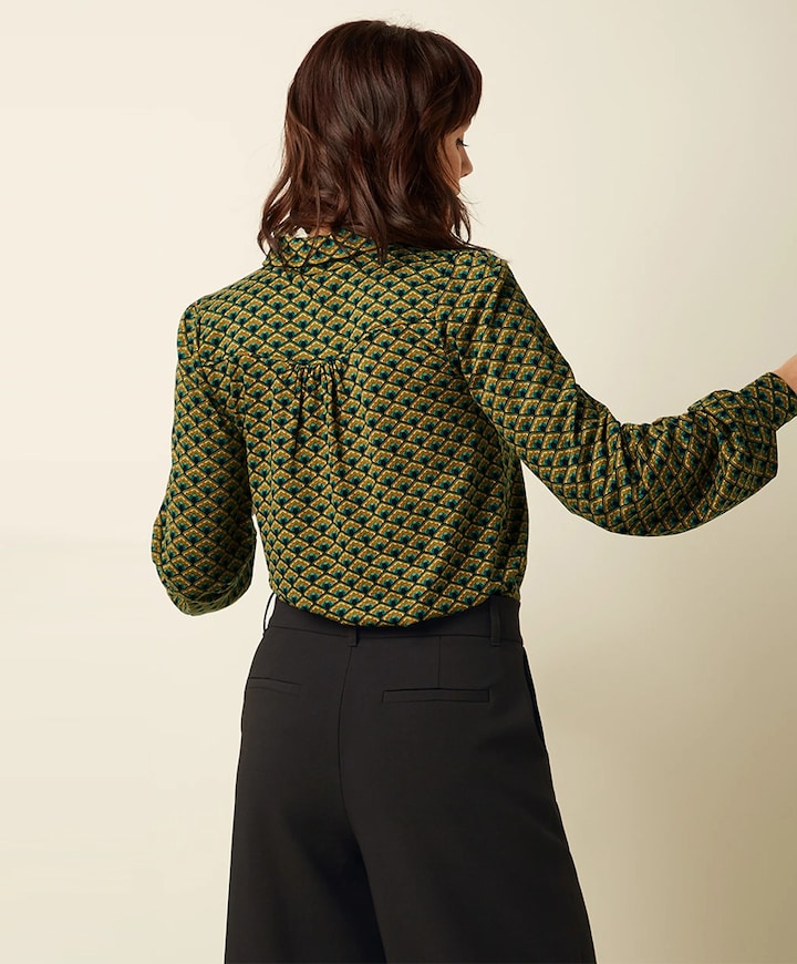 Blouse groen