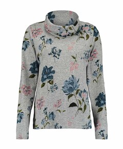 Dames longsleeve grijs