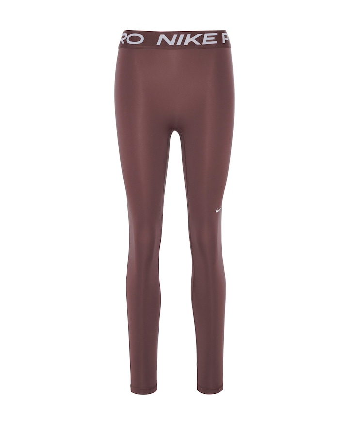 Nike Pro Women's Mid-rise Full-leng dames tight paars
